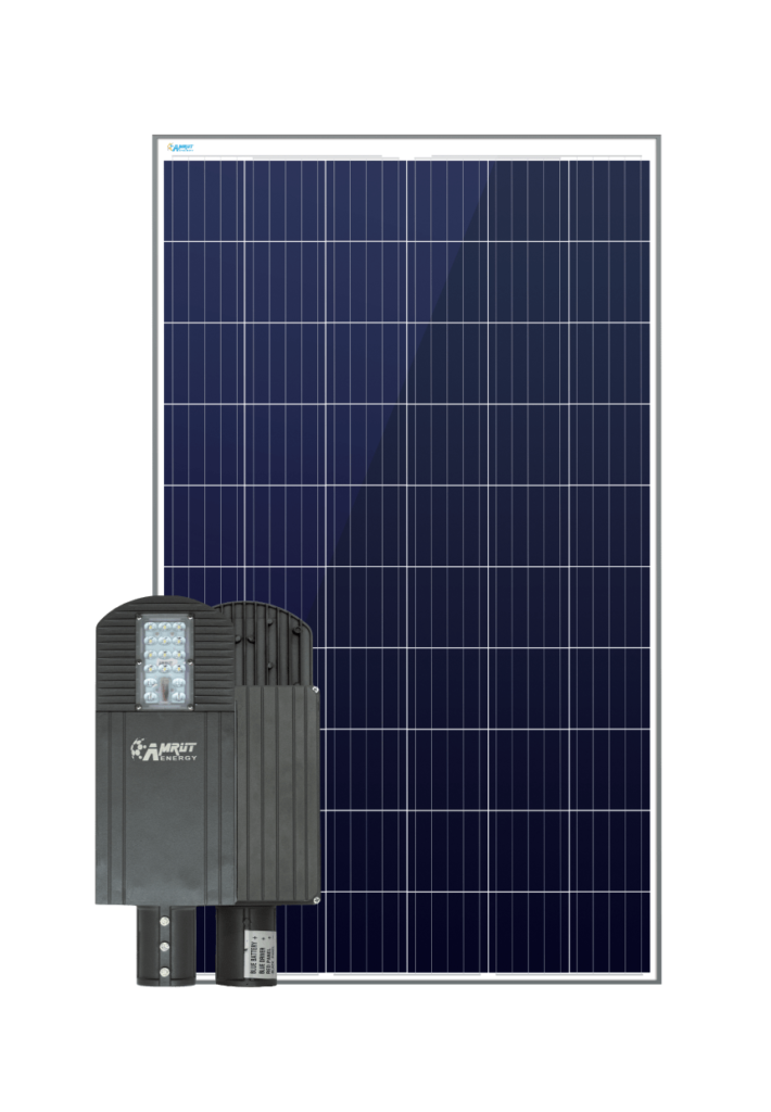 30w Two In One Solar Street Light 30ah - Amrut Energy Ecommerce